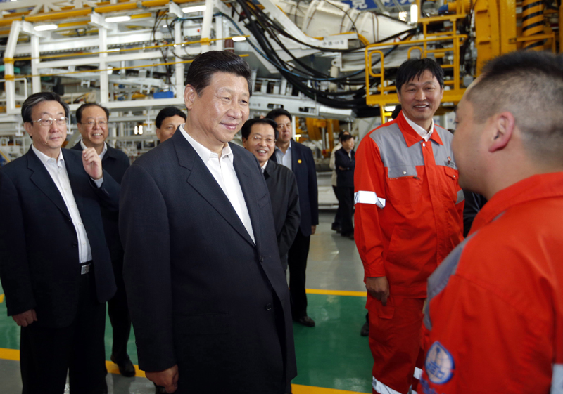 2014Äê5ÔÂ10ÈÕ£¬£¬£¬Ï°½üƽÔÚÖйúÖÐÌú¹¤³Ì×°±¸¼¯ÍÅÓÐÏÞ¹«Ë¾¿¼²ì